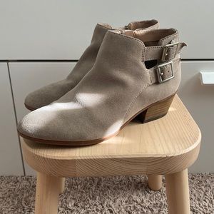 Clarks Suede Booties